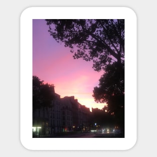 Sunset Photo Sticker